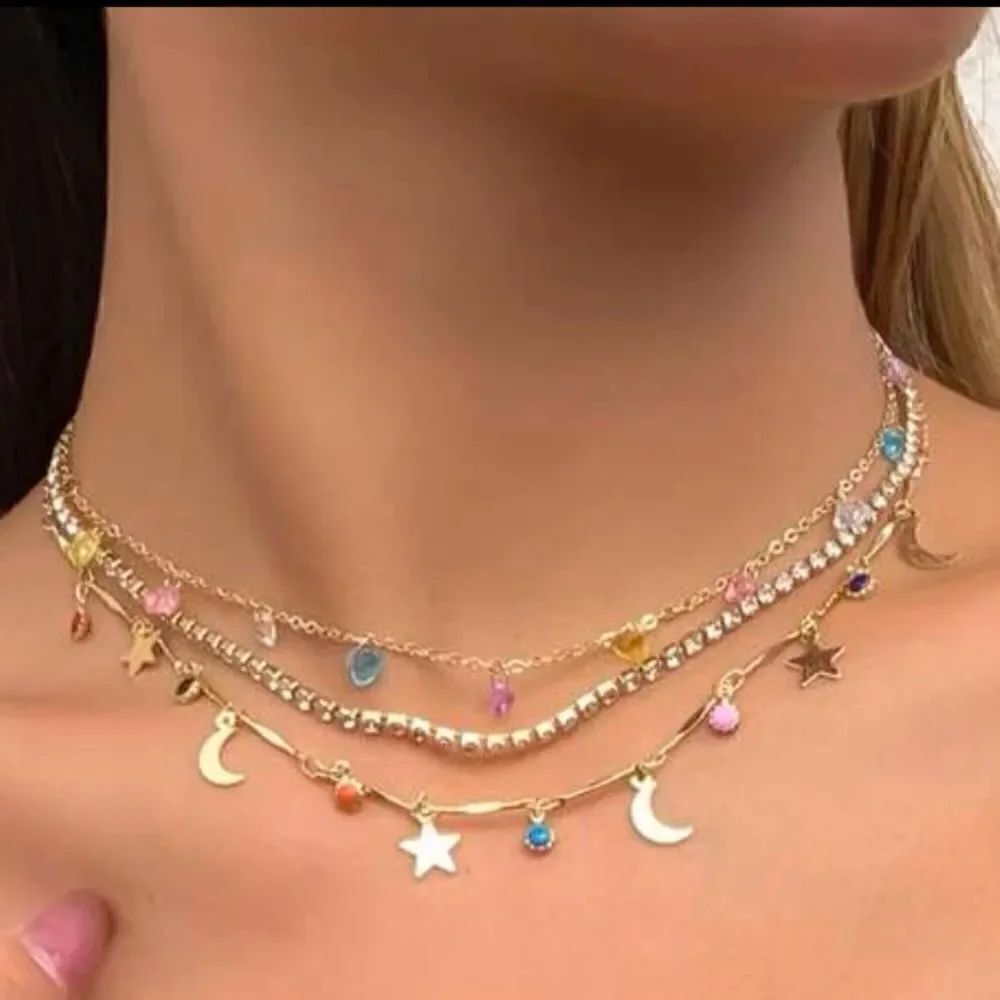 Stackable necklace A178  - Picture 1 of 3